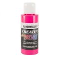 CREATEX 60 ML Colore fluorescente aerografo 5407 FLUO HOT PINK - ROSA INTENSO