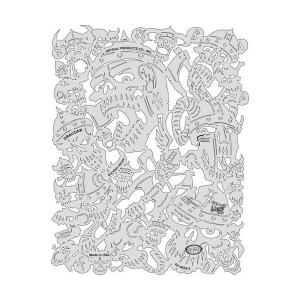 Stencil aerografo Artool VIKING FX "Draugar" by Craig Fraser